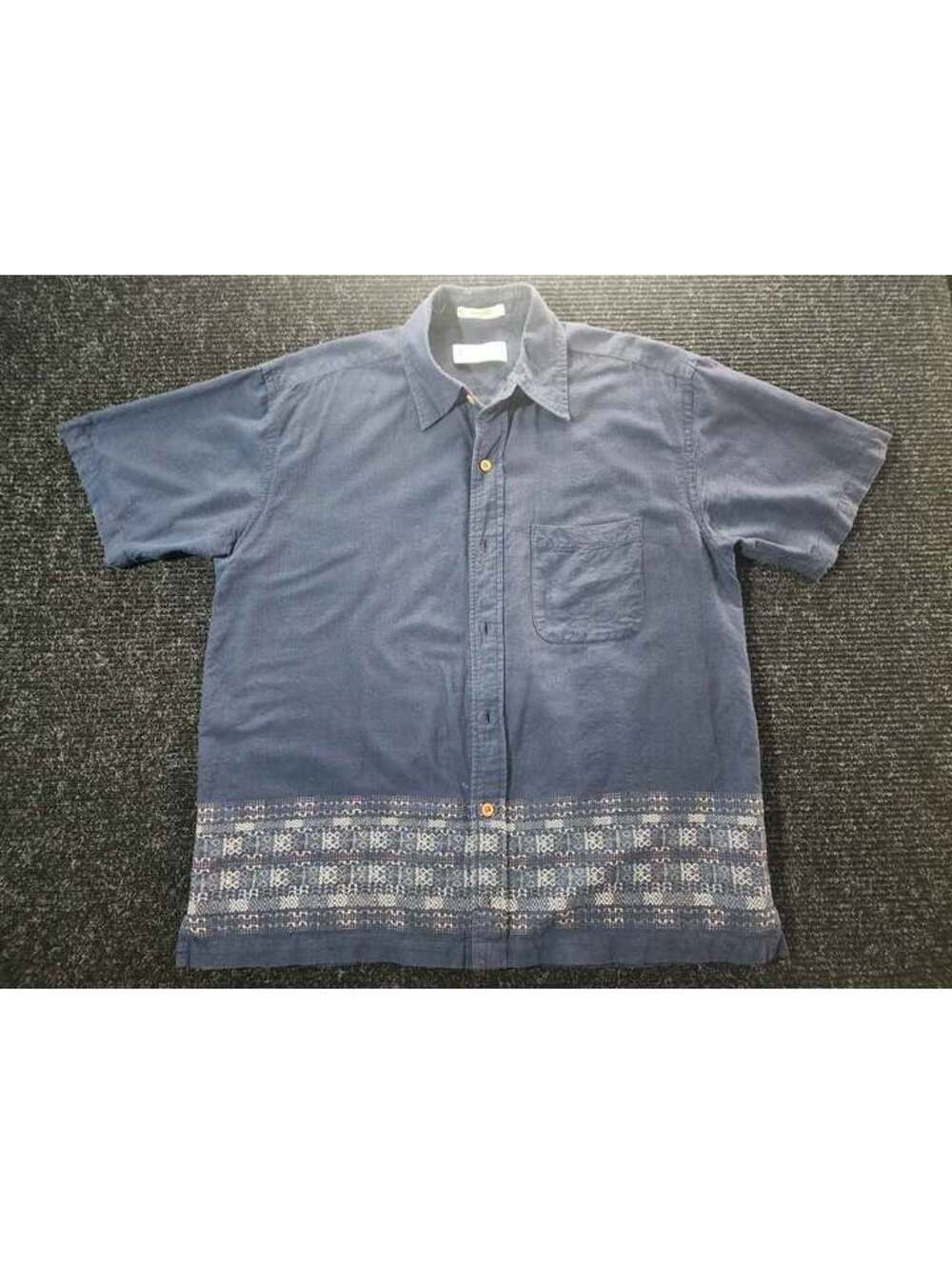 Orvis 100% Cotton Short Sleeve Button Down Shirt - Size Large